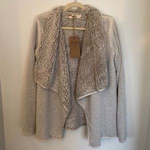 Sherpa cardigan